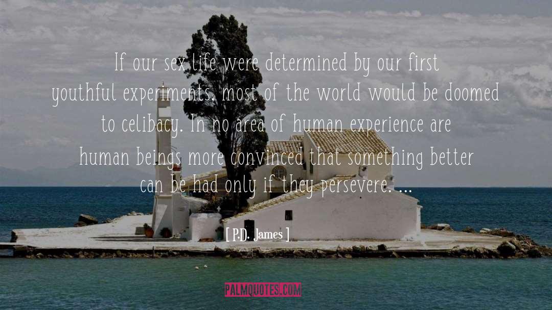 Experiments quotes by P.D. James