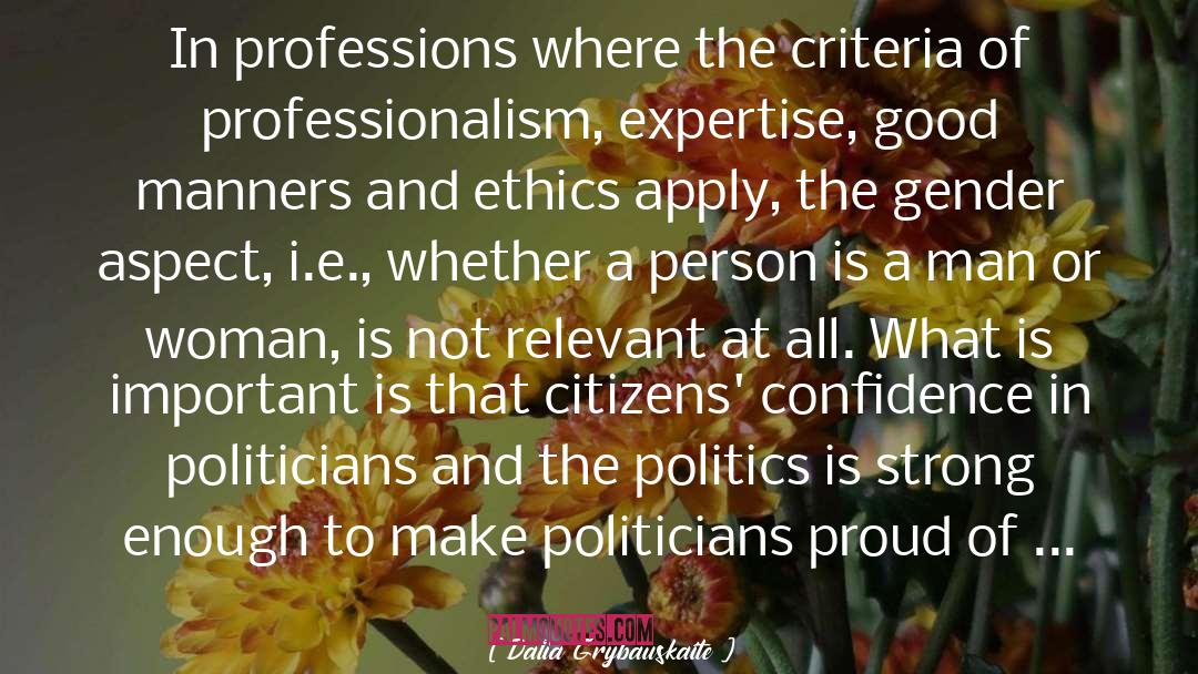 Expertise quotes by Dalia Grybauskaite