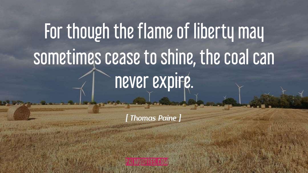 Expire quotes by Thomas Paine