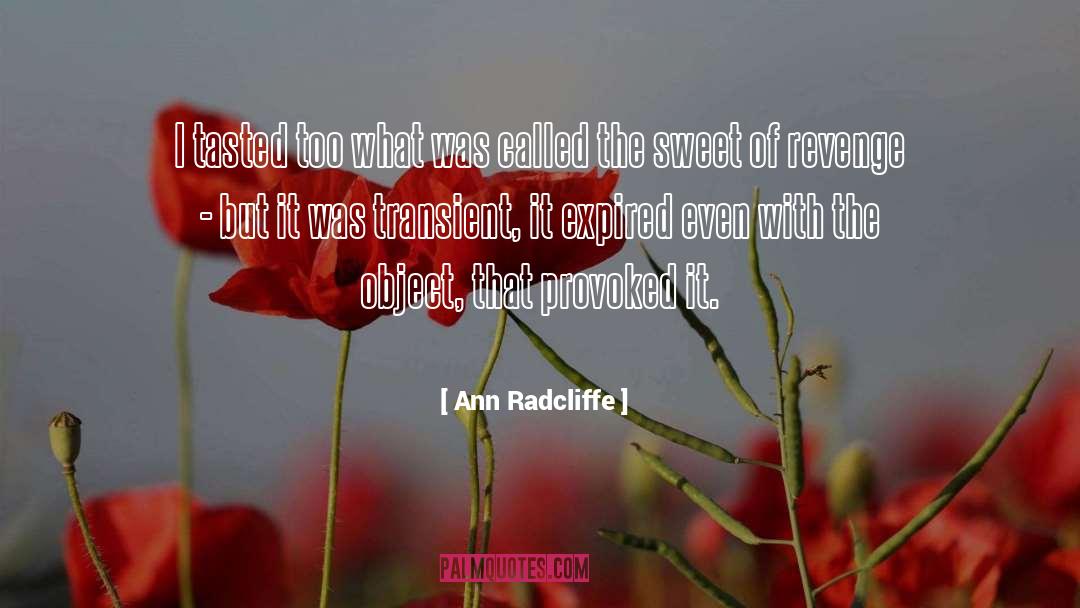 Expired quotes by Ann Radcliffe