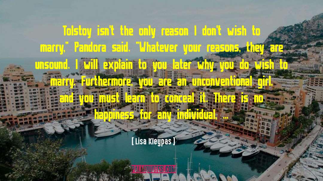 Explain Yourself quotes by Lisa Kleypas