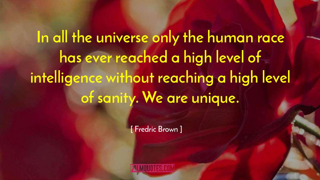 Explanation Of Universe quotes by Fredric Brown