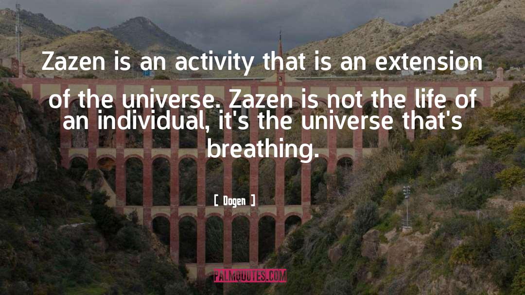 Explanation Of Universe quotes by Dogen