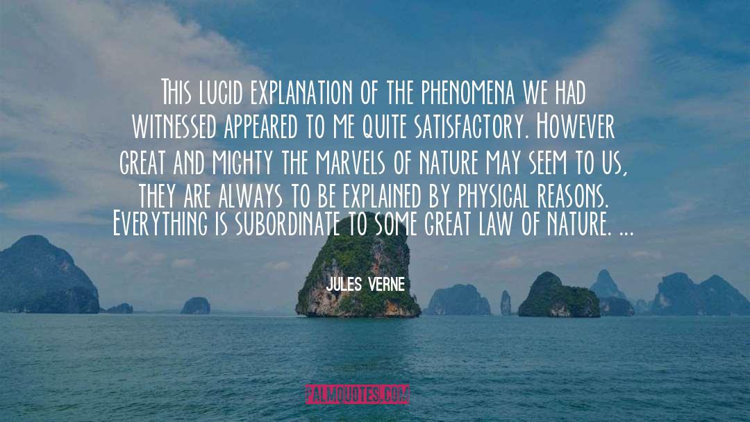 Explanation quotes by Jules Verne