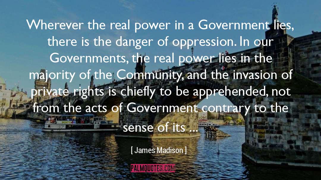 Explanatory Power quotes by James Madison