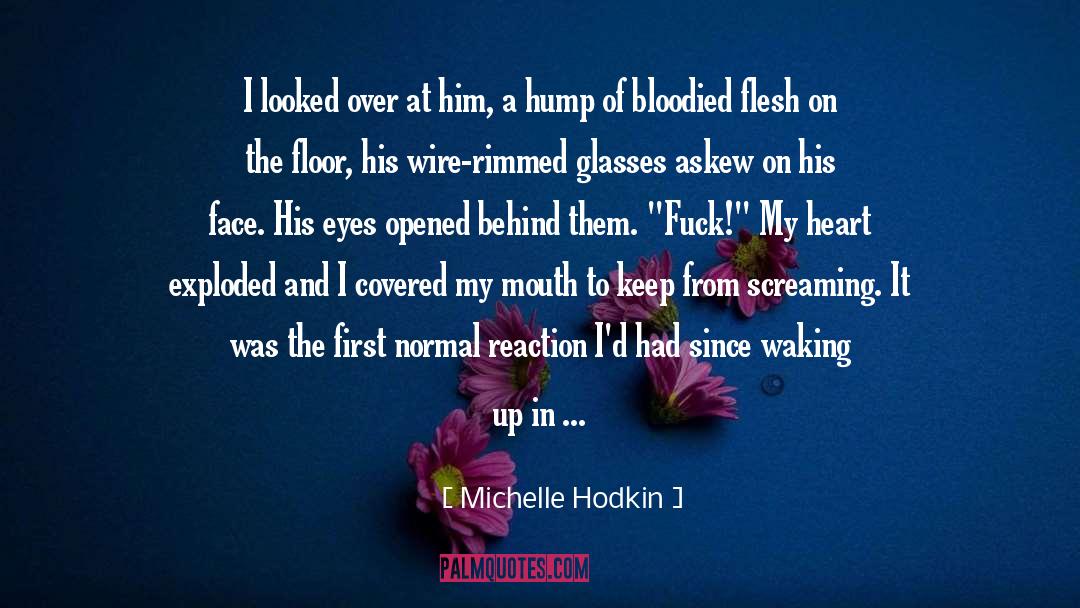 Exploded quotes by Michelle Hodkin