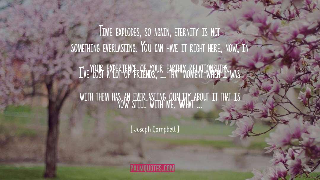 Explodes quotes by Joseph Campbell