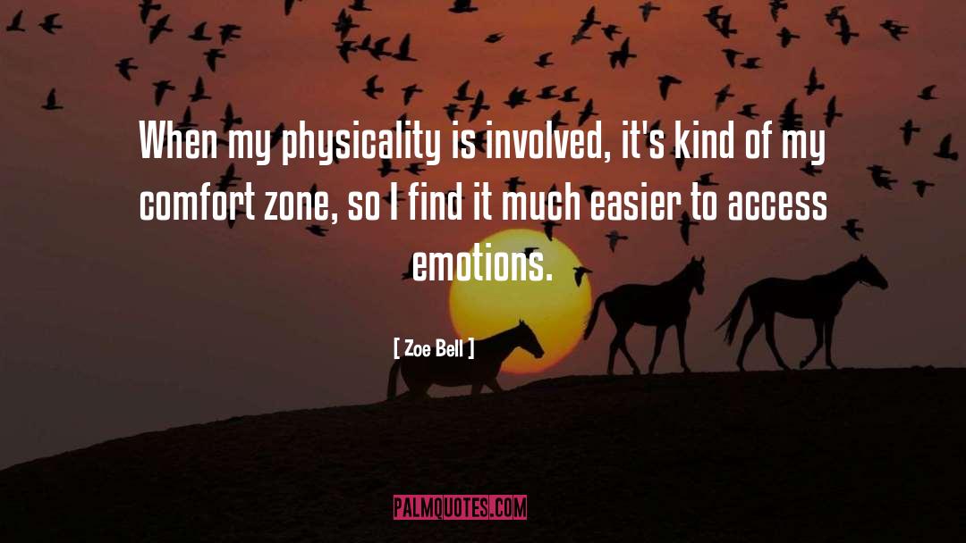 Exploding Emotions quotes by Zoe Bell