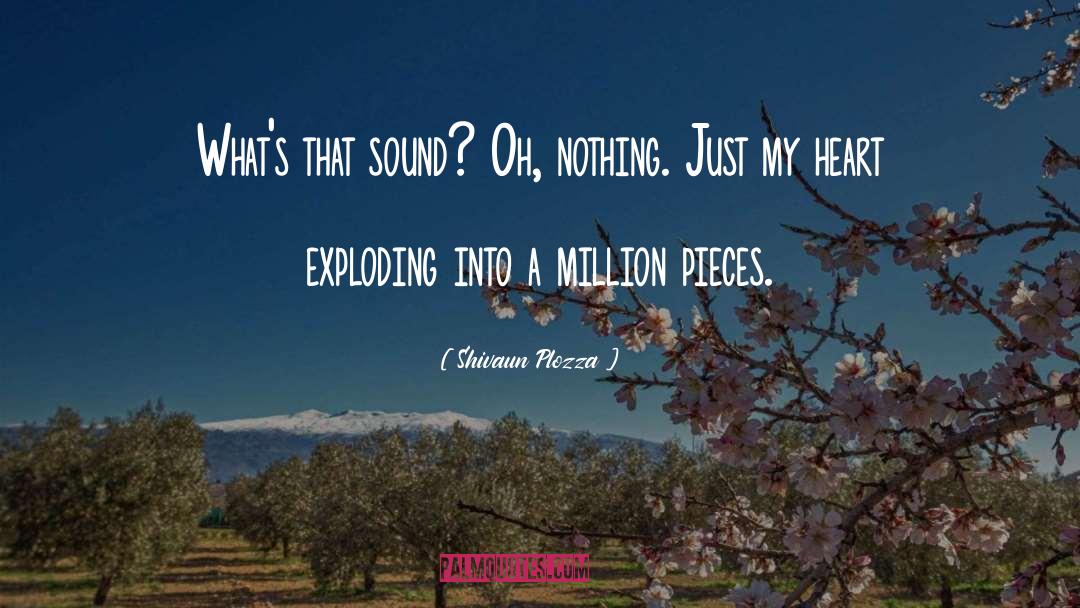 Exploding quotes by Shivaun Plozza