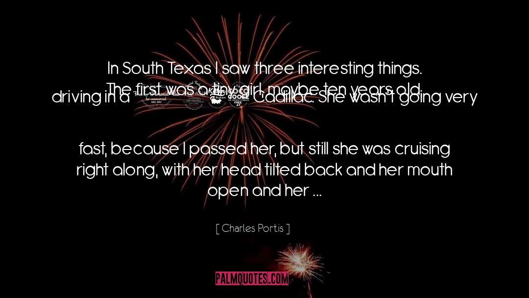 Exploding quotes by Charles Portis