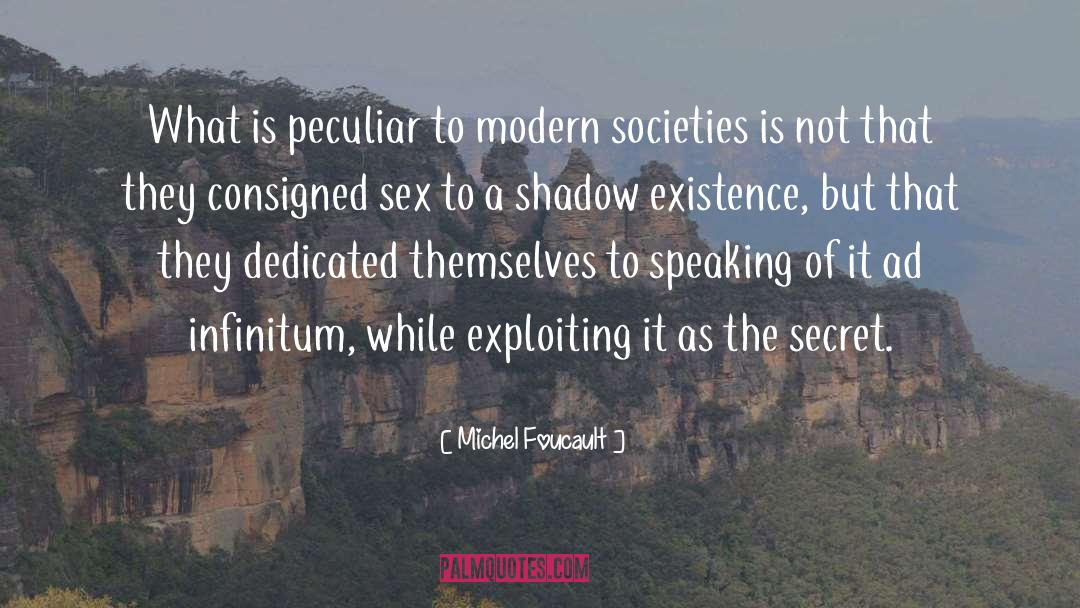 Exploiting quotes by Michel Foucault