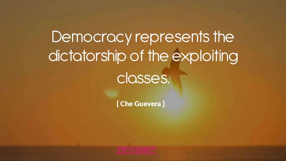 Exploiting quotes by Che Guevera