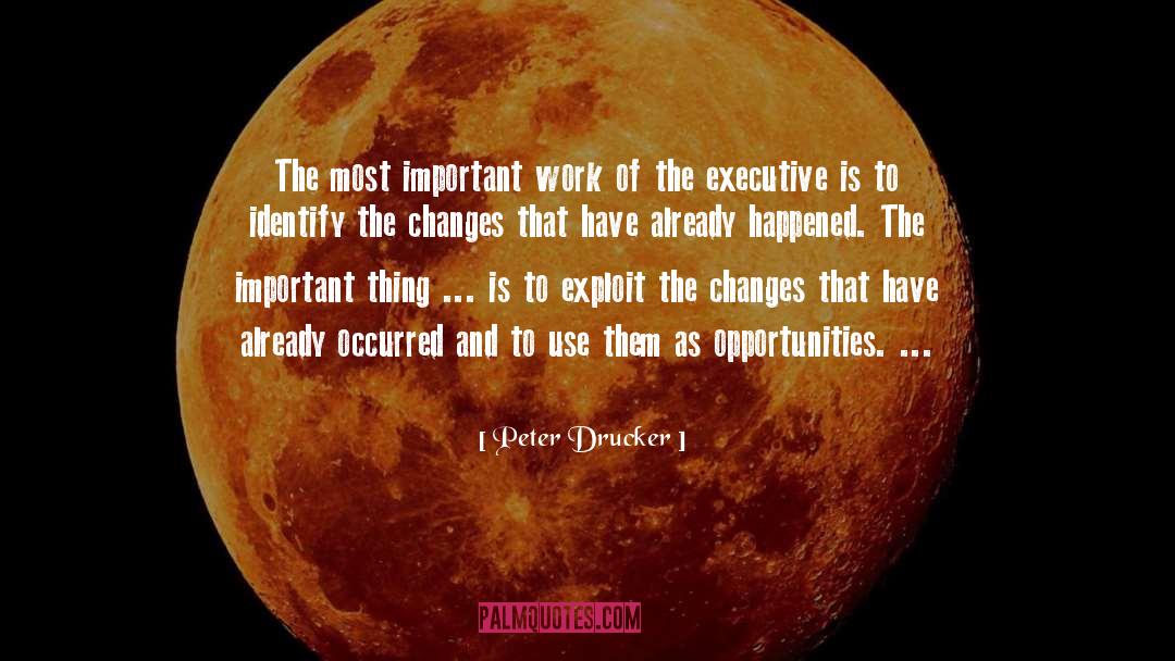 Exploits quotes by Peter Drucker