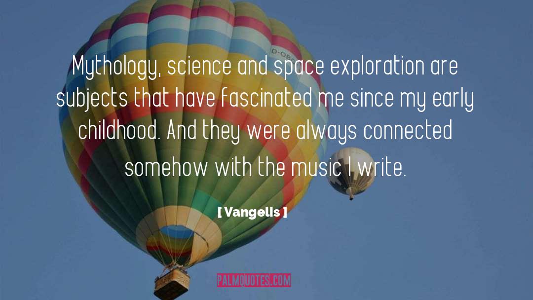 Exploration quotes by Vangelis