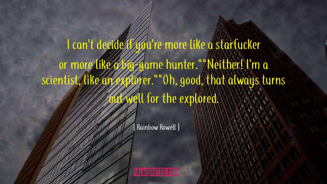 Explored quotes by Rainbow Rowell