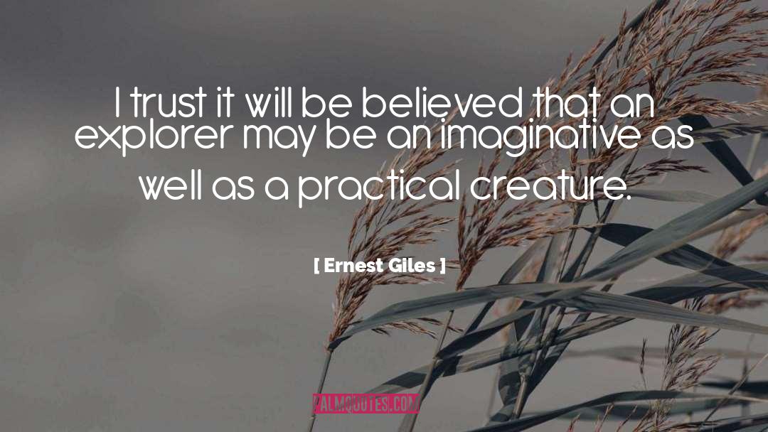 Explorer quotes by Ernest Giles