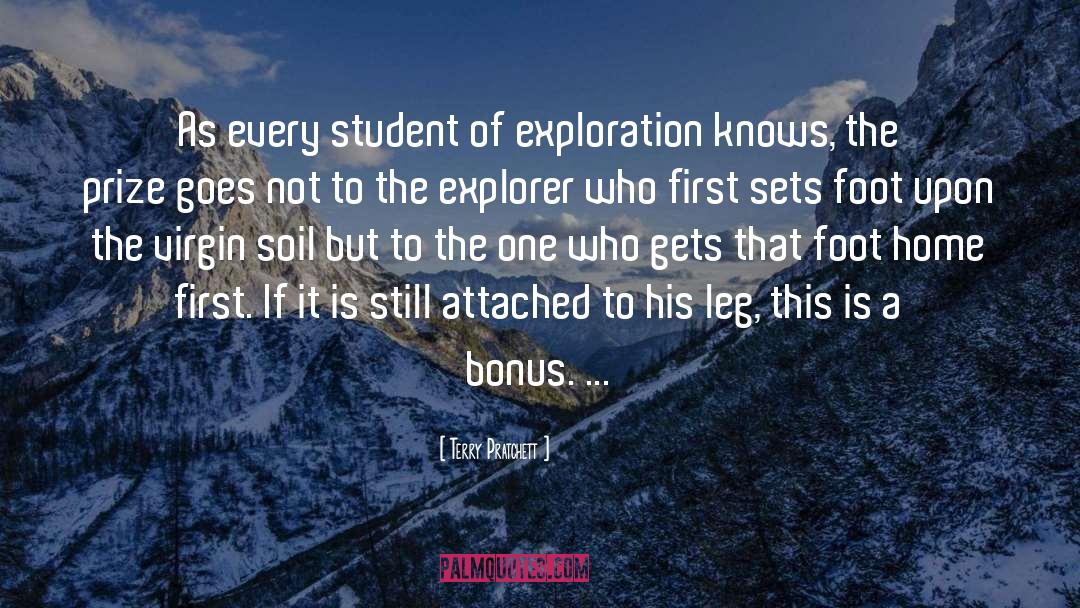 Explorer quotes by Terry Pratchett