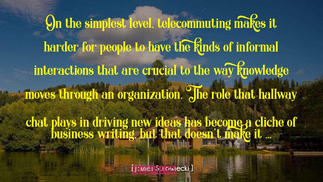 Exploring New Ideas quotes by James Surowiecki