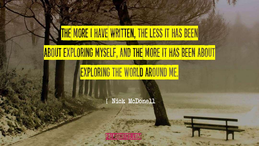 Exploring quotes by Nick McDonell
