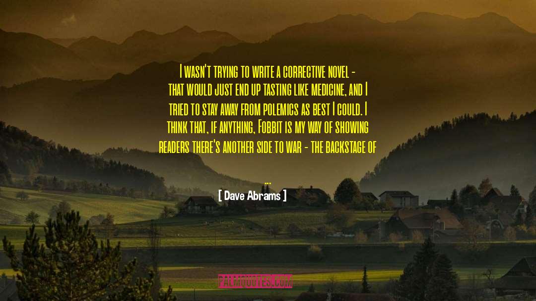 Explosions quotes by Dave Abrams