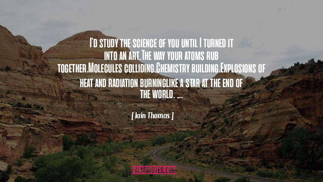 Explosions quotes by Iain Thomas