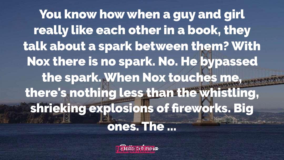 Explosions quotes by Belle Aurora