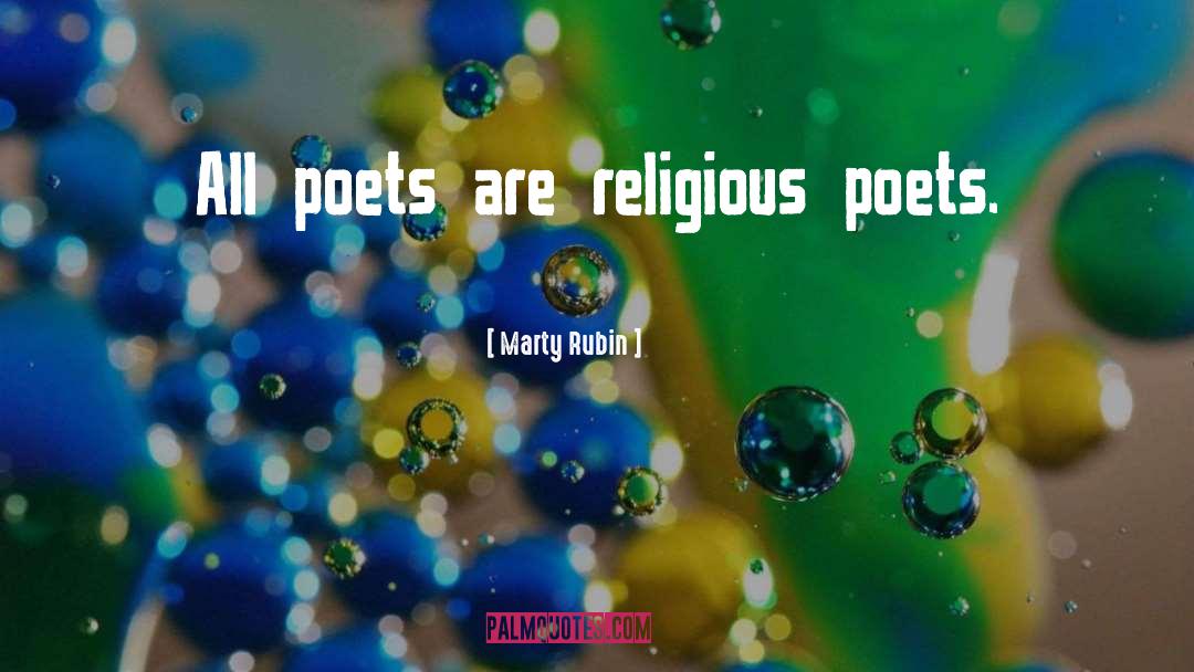 Explosive Poetry quotes by Marty Rubin