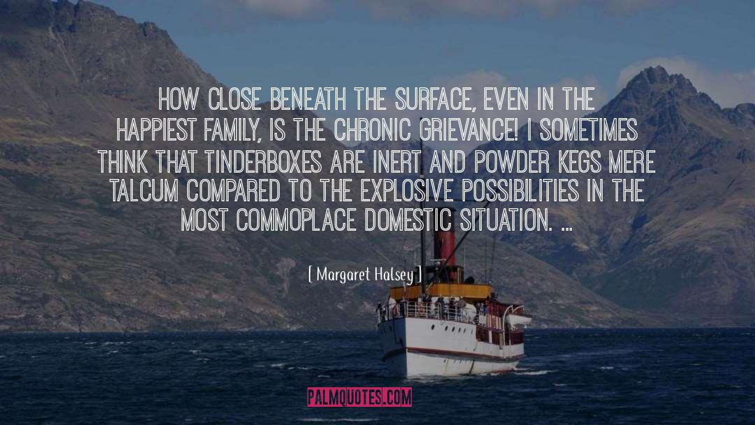 Explosives quotes by Margaret Halsey