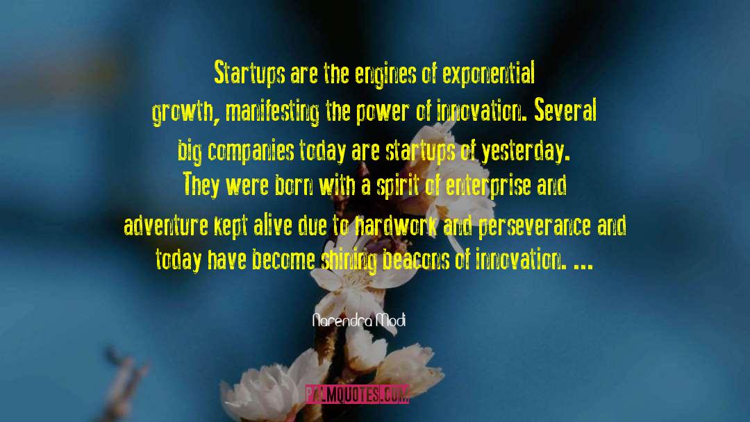 Exponential Growth quotes by Narendra Modi