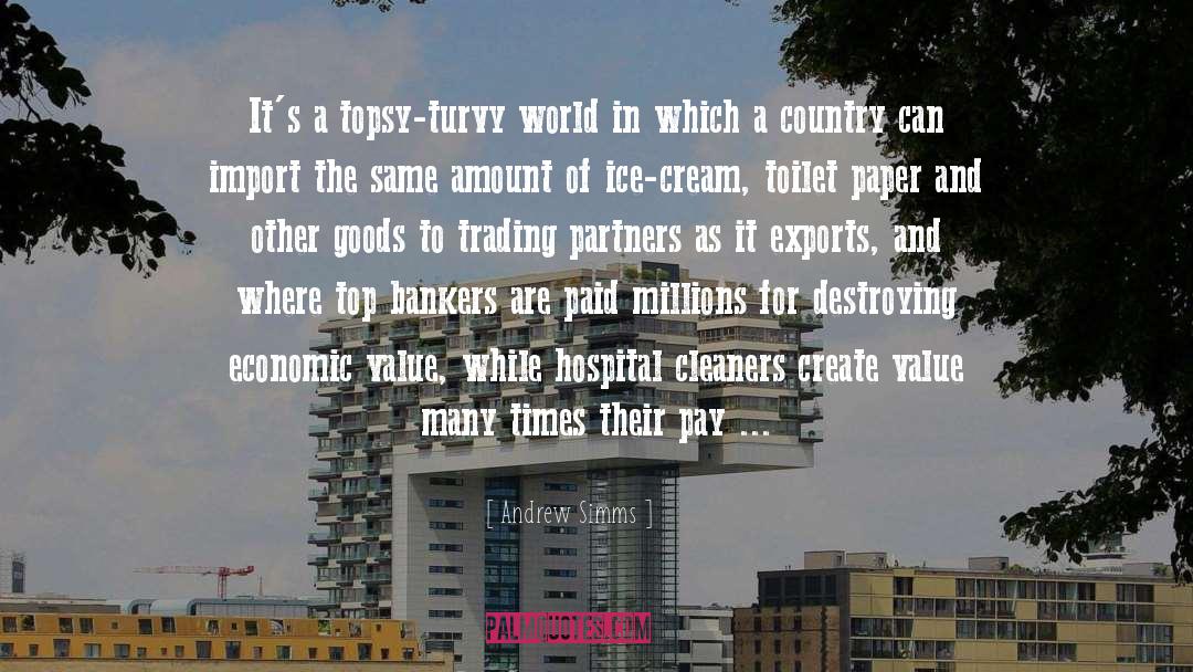 Exports quotes by Andrew Simms
