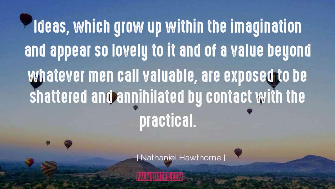 Exposed quotes by Nathaniel Hawthorne
