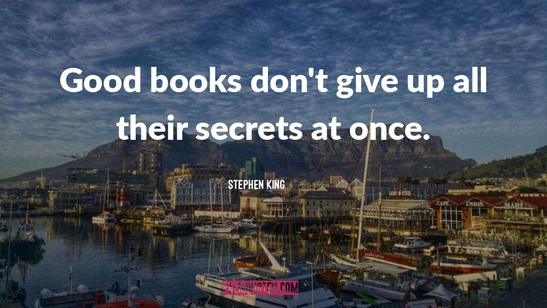Exposed Secrets quotes by Stephen King