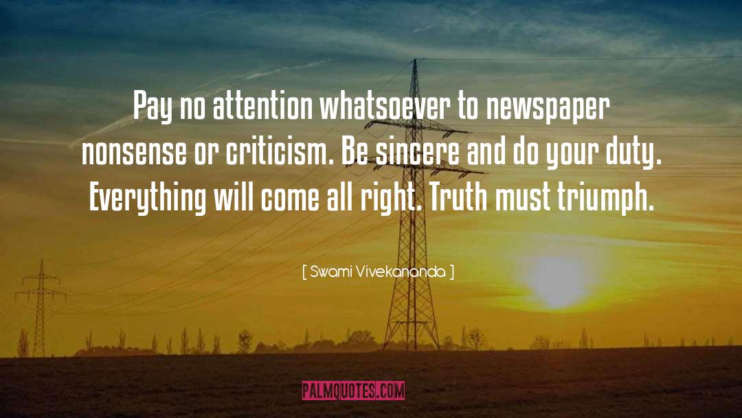 Exposing Your Truth quotes by Swami Vivekananda