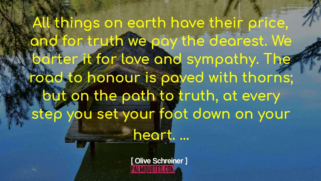 Exposing Your Truth quotes by Olive Schreiner
