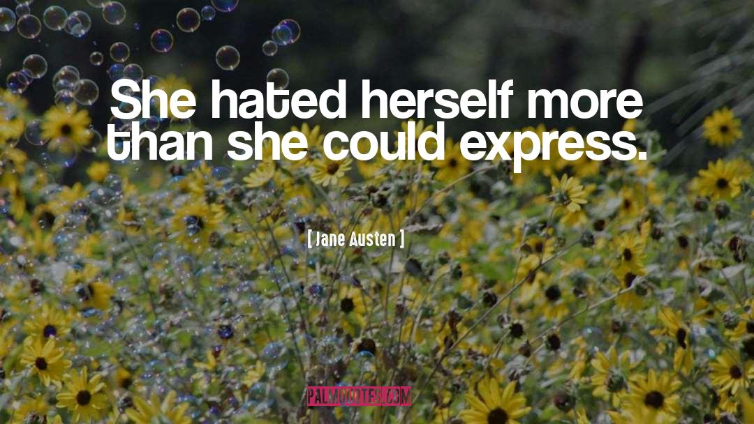 Express Hate quotes by Jane Austen