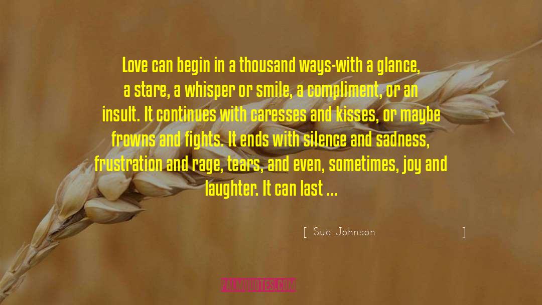 Express Joy quotes by Sue Johnson