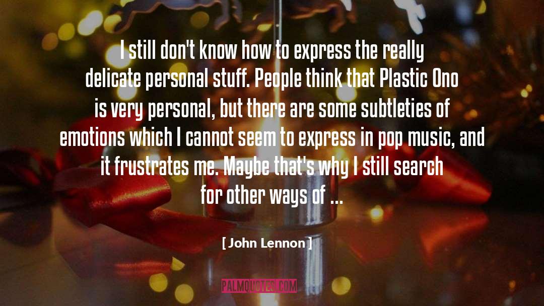 Express quotes by John Lennon