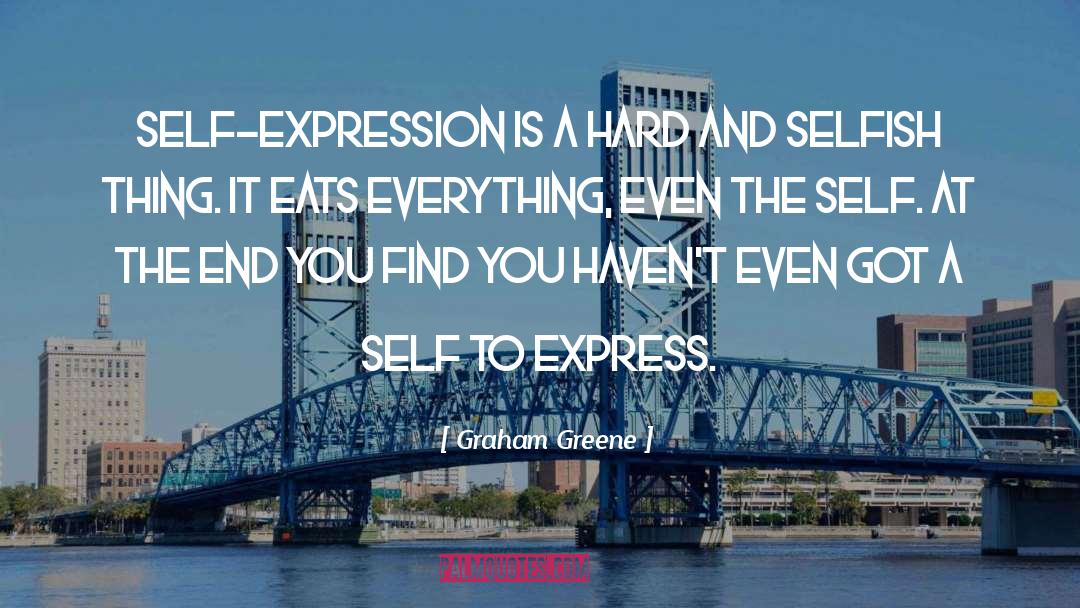 Express quotes by Graham Greene