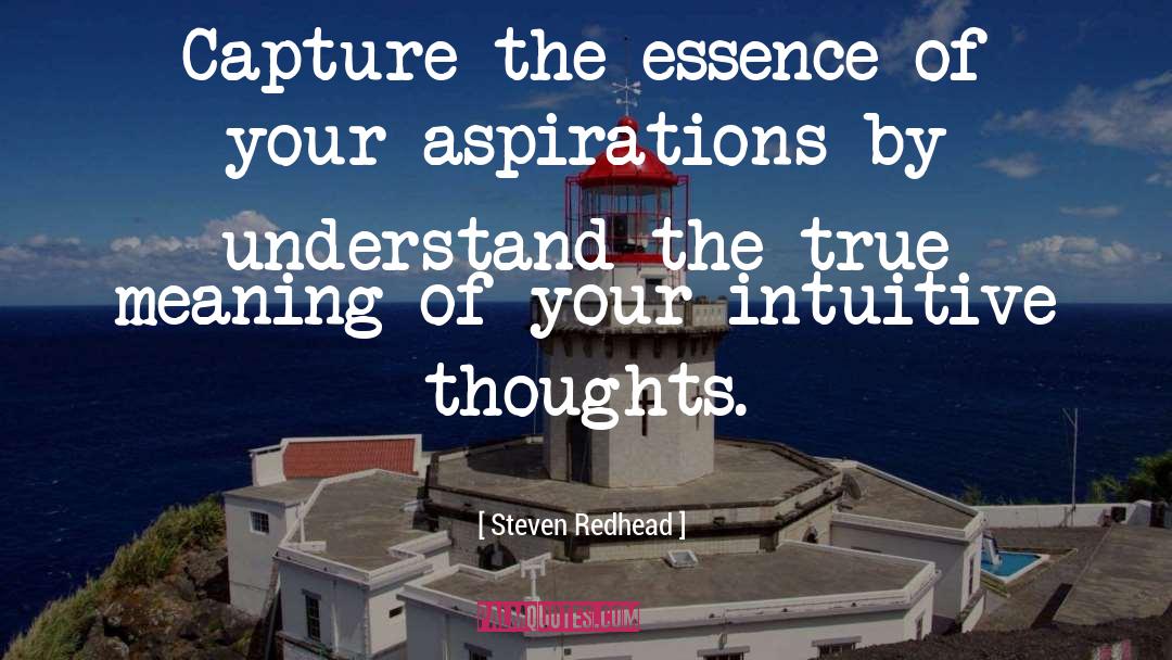 Express Thoughts quotes by Steven Redhead