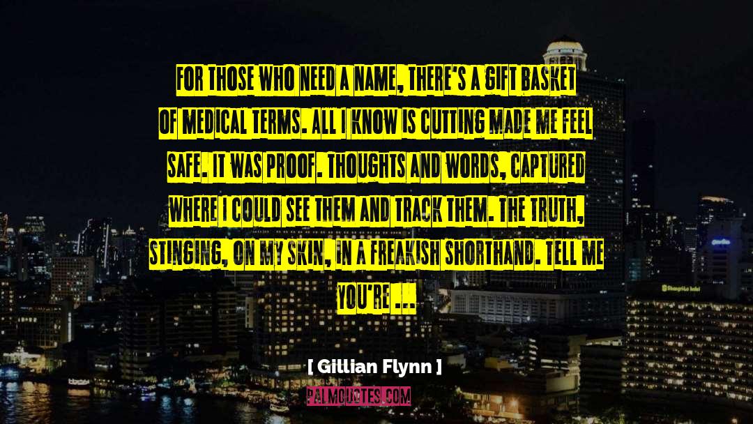 Express Thoughts quotes by Gillian Flynn