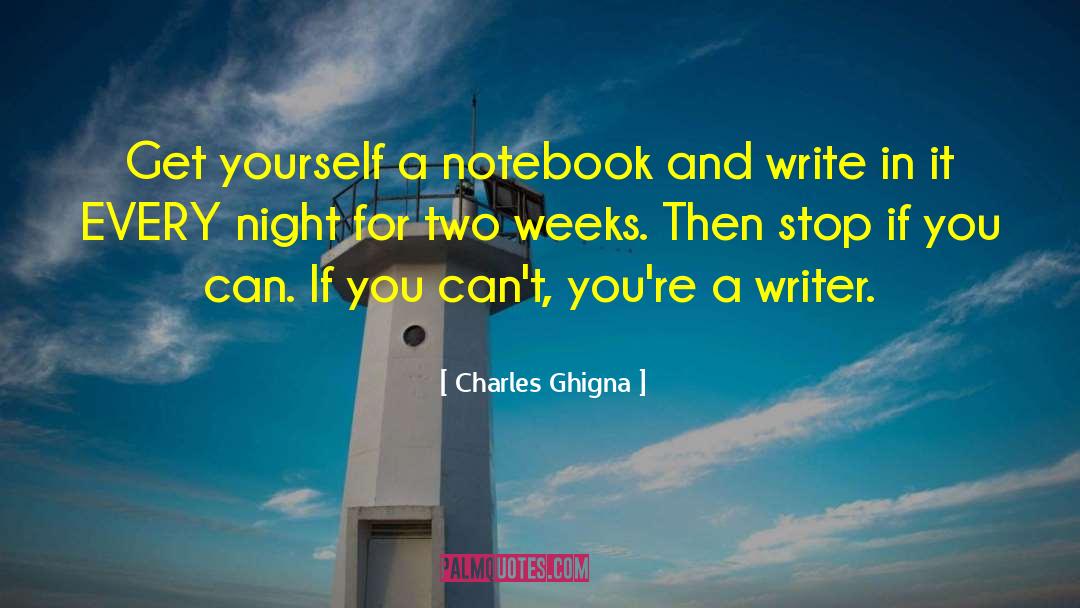 Express Yourself In Writing quotes by Charles Ghigna