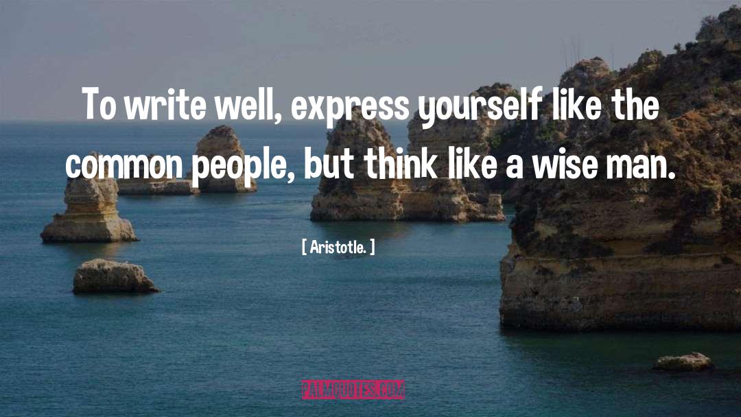 Express Yourself quotes by Aristotle.