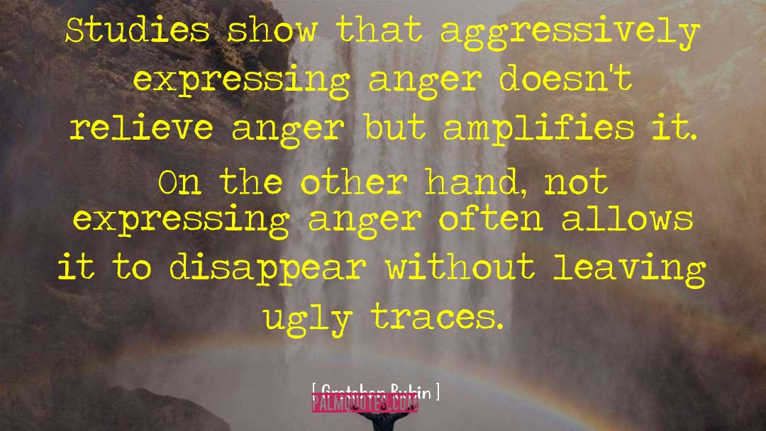 Expressing Anger quotes by Gretchen Rubin