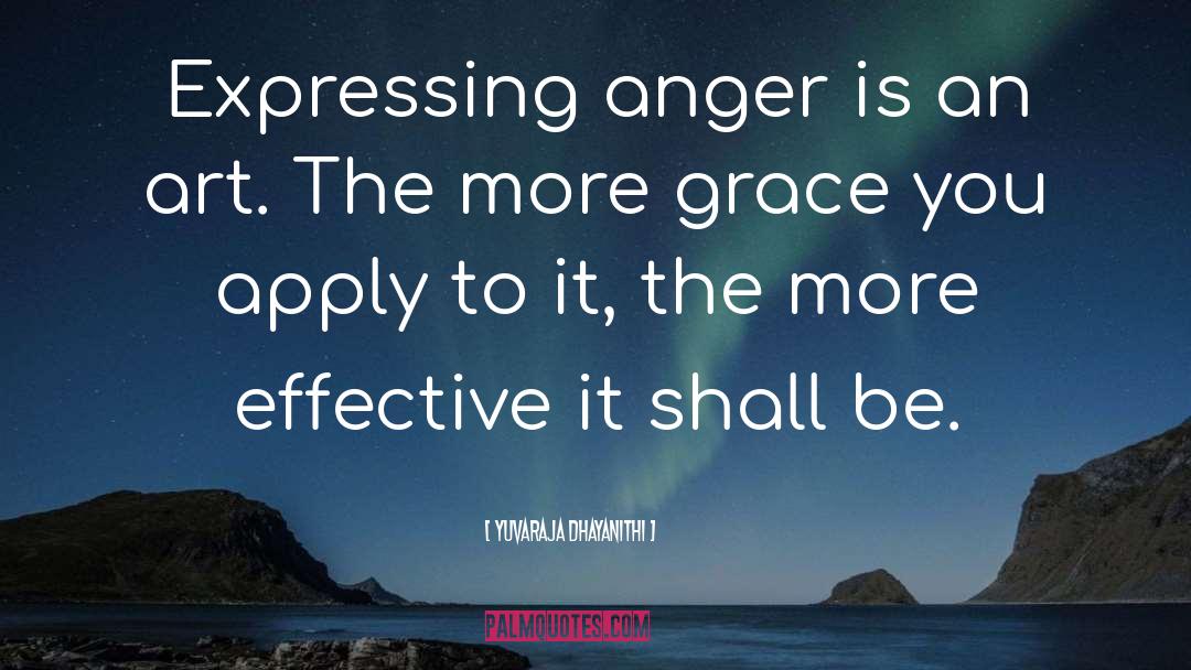 Expressing Anger quotes by Yuvaraja Dhayanithi