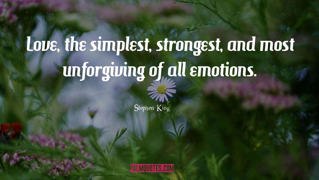 Expressing Emotions quotes by Stephen King