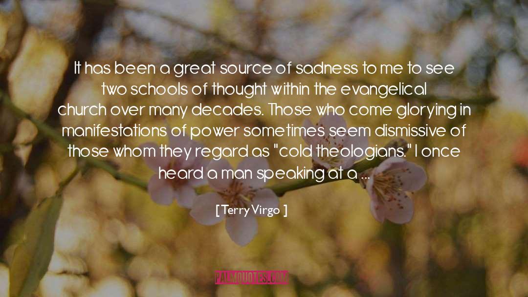 Expressing Oneself quotes by Terry Virgo