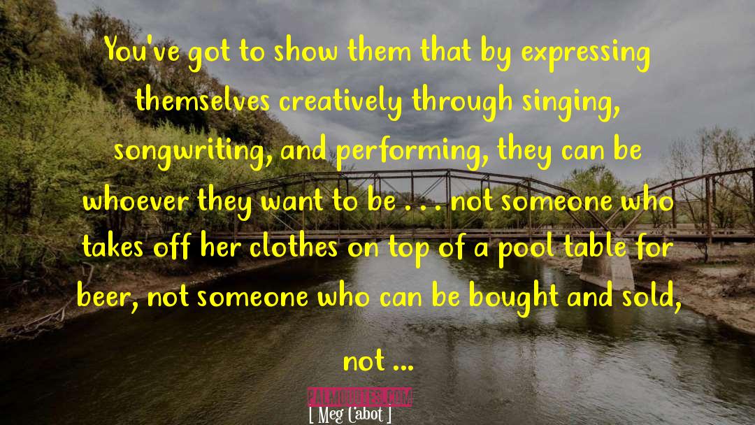 Expressing Yourself quotes by Meg Cabot