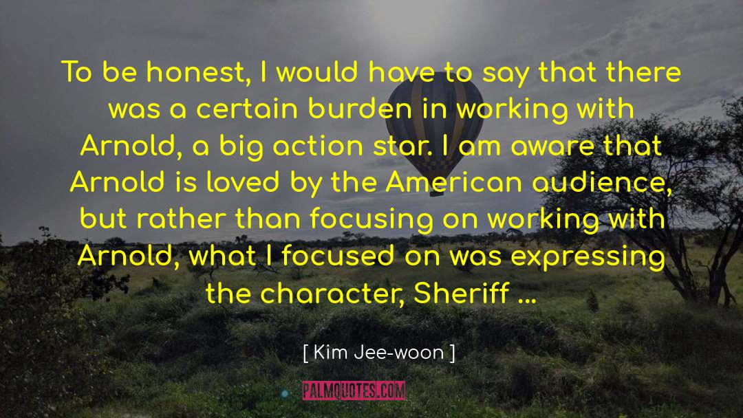 Expressing Yourself quotes by Kim Jee-woon