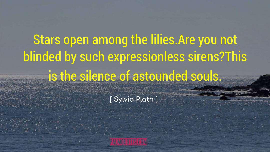 Expressionless quotes by Sylvia Plath