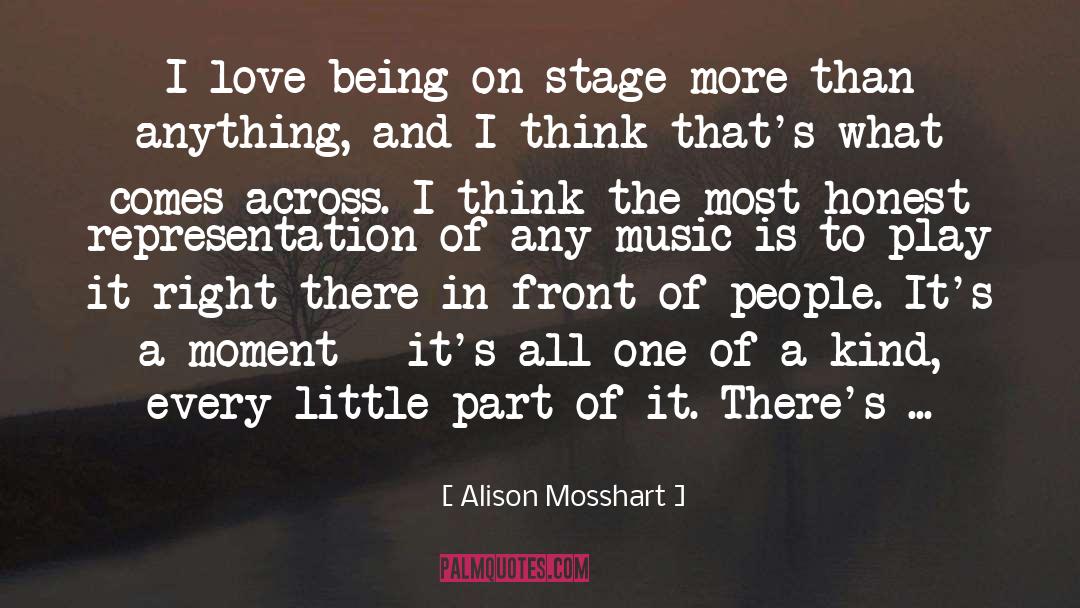 Expressions Of Love quotes by Alison Mosshart